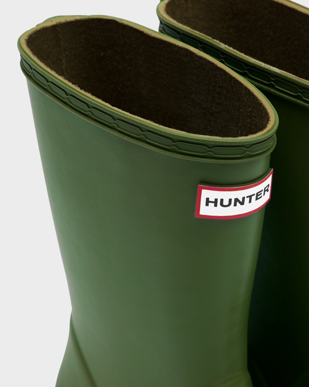 Kids Hunter Original First Classic | Rain Boots Green | NZ-24537-FICJ